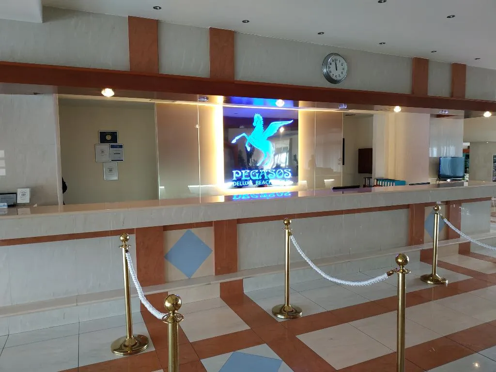 Lobby, Pegasos, Rhodes