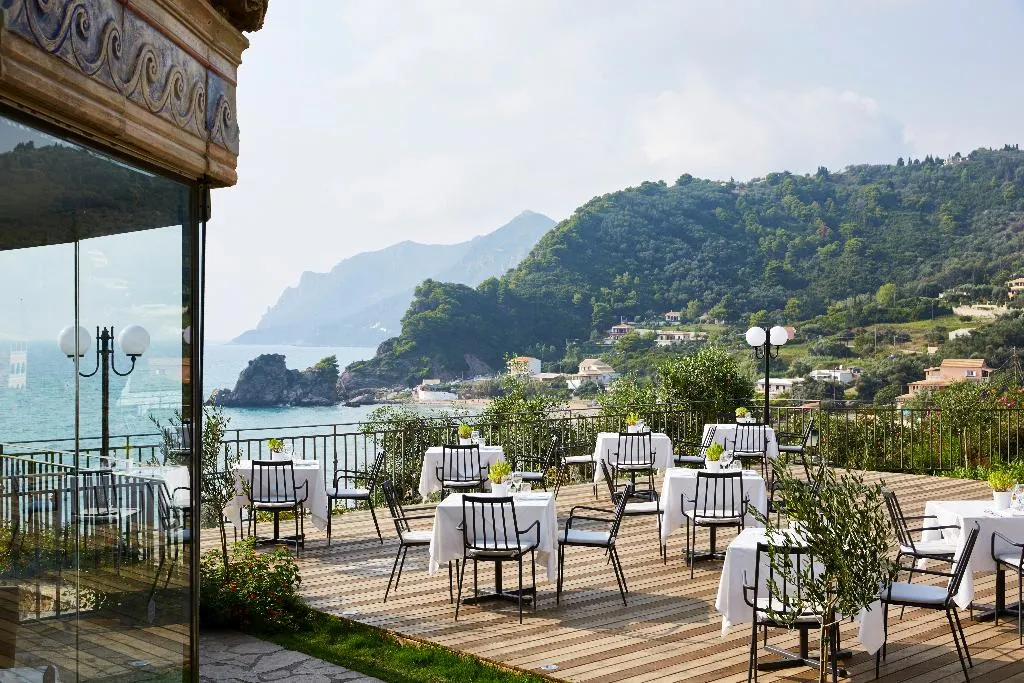 Restaurant, Pelekas Monastery, Corfu