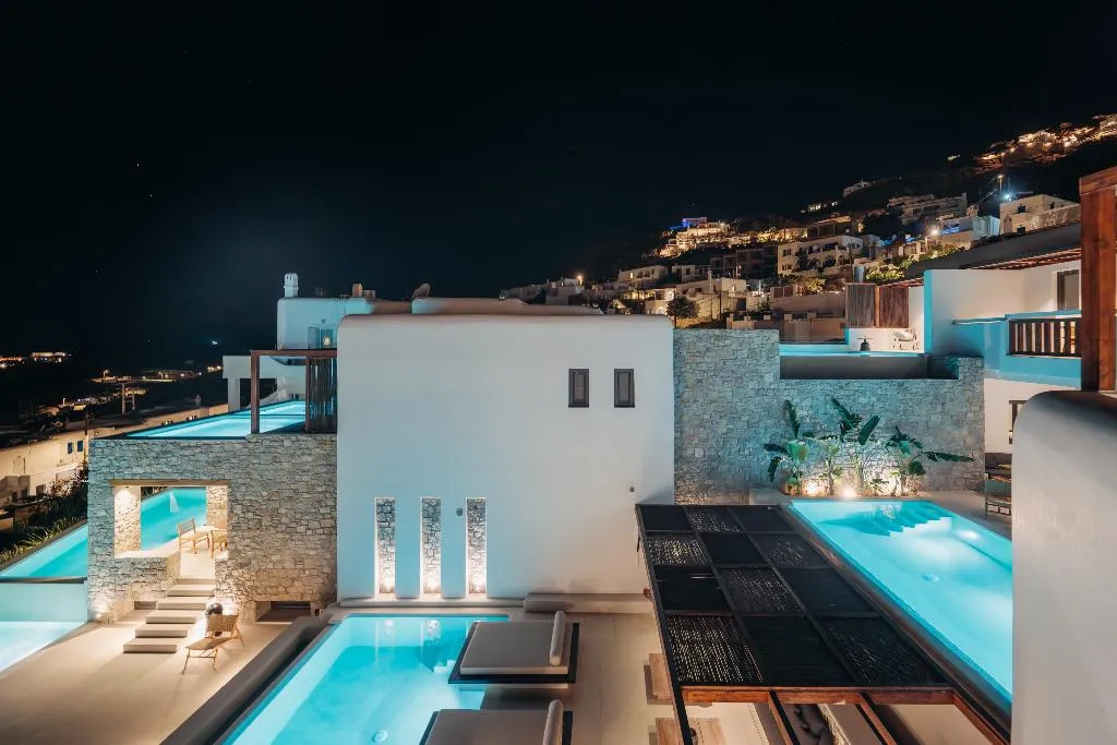 General view, Bard De Sol, Mykonos
