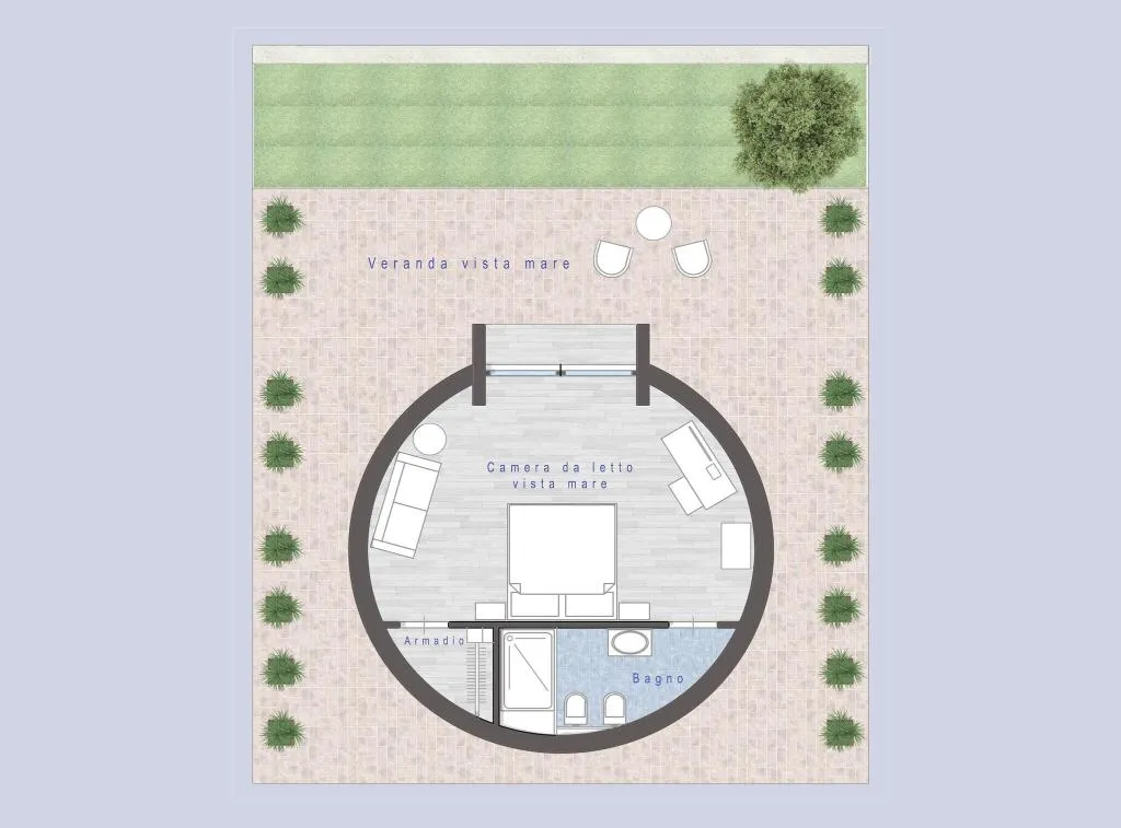 General view, Hotel Residence Capo Campolato, Catania
