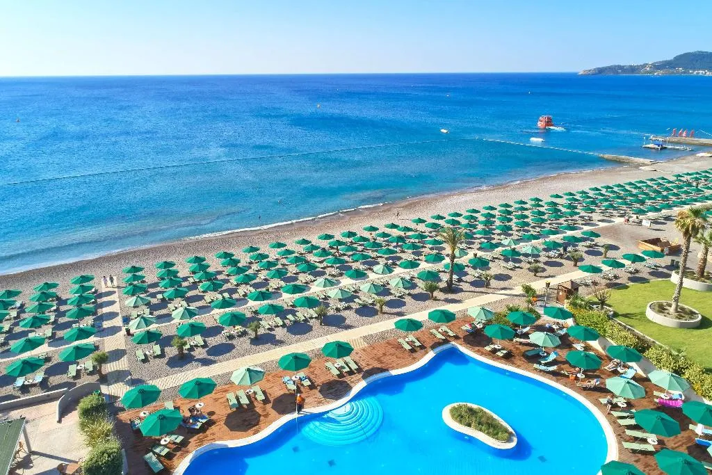 Beach, Esperos Mare Resort, Rhodes