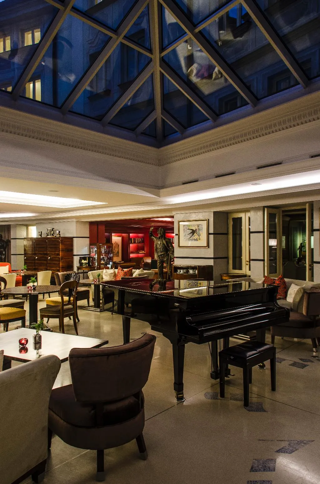 Lobby, Aria Hotel Prague, Prague