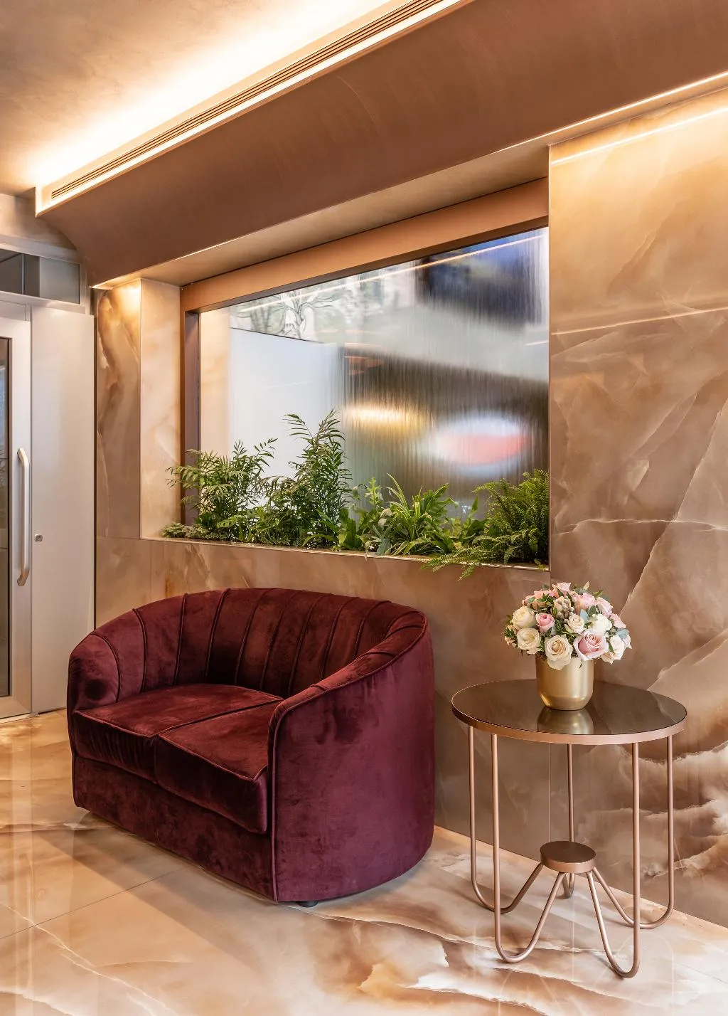 Lobby, Ariston Hotel, Milan