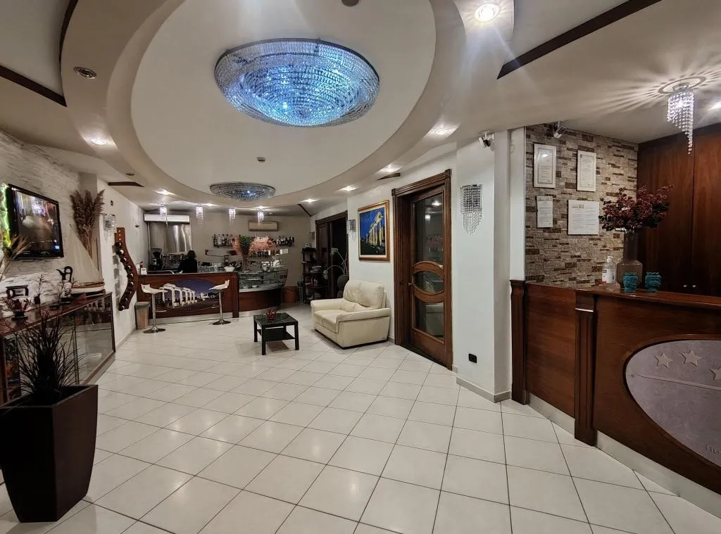 Lobby, Albergo Pompei Valley, Naples