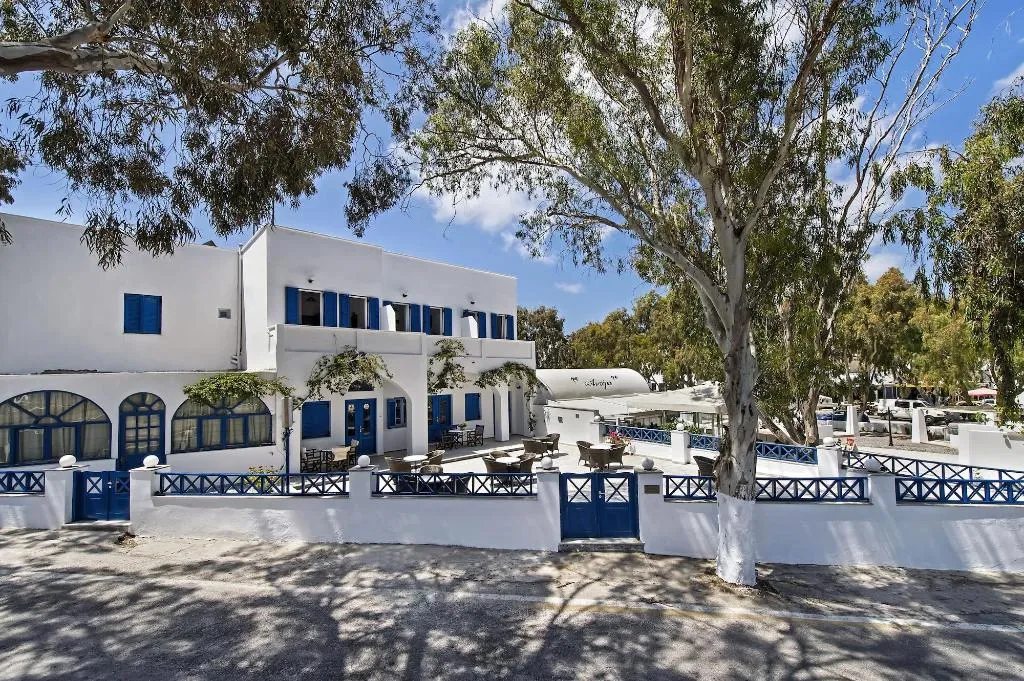 General view, Hotel Eucalyptus, Santorini