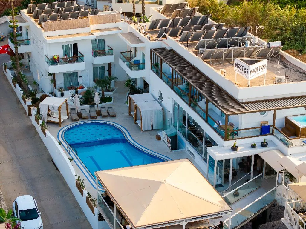 Pool, Nostos Beach Boutique Hotel, Crete