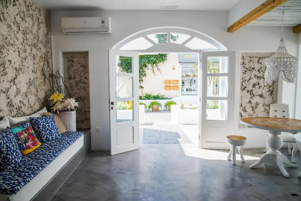 Lobby, Makris Beach Hotel, Santorini