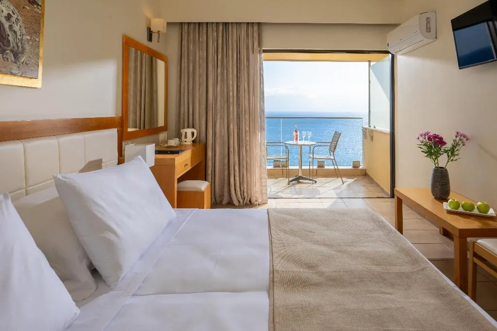 Double or Twin SEA VIEW Room, Miramare Resort & Spa, Crete