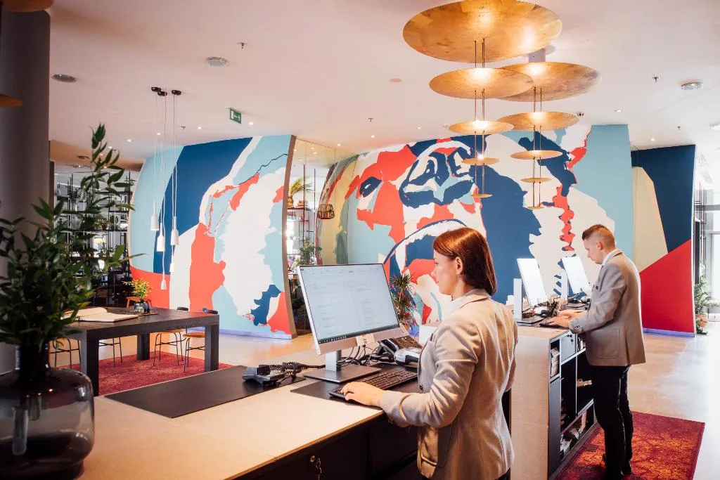 Lobby, Vienna House by Wyndham Andel's Cracow, Krakow