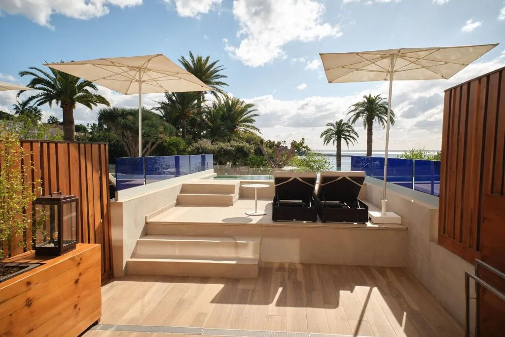 Terrace, Son Caliu Hotel Spa Oasis, Majorca