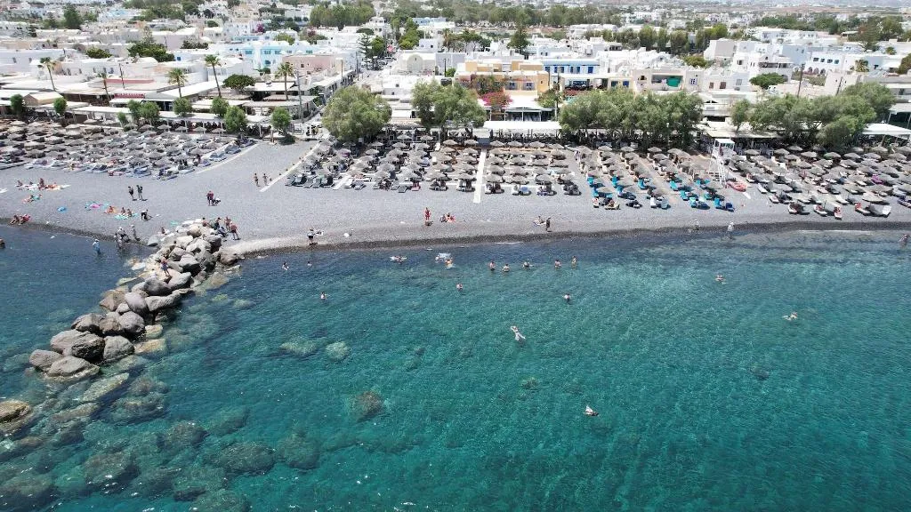 Beach, Nostos Beach, Santorini