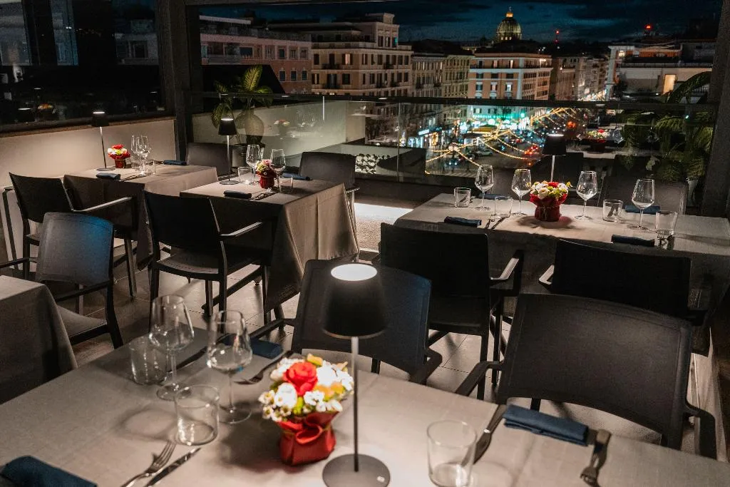 Restaurant, Twenty One Hotel, Rome