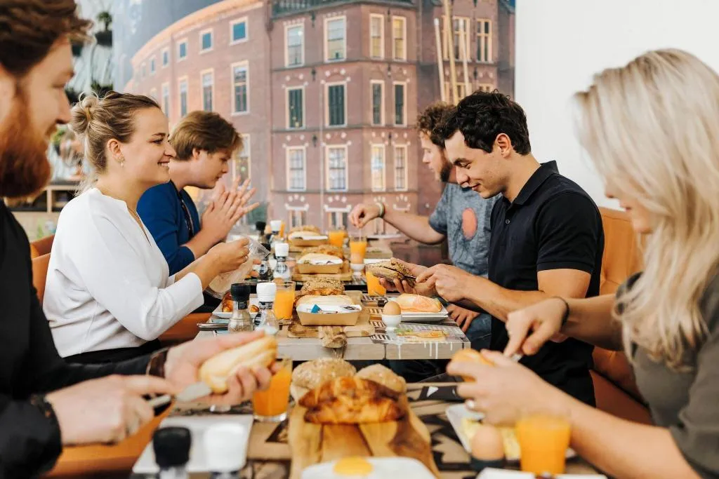 Restaurant, The Hague Teleport Hotel, Amsterdam