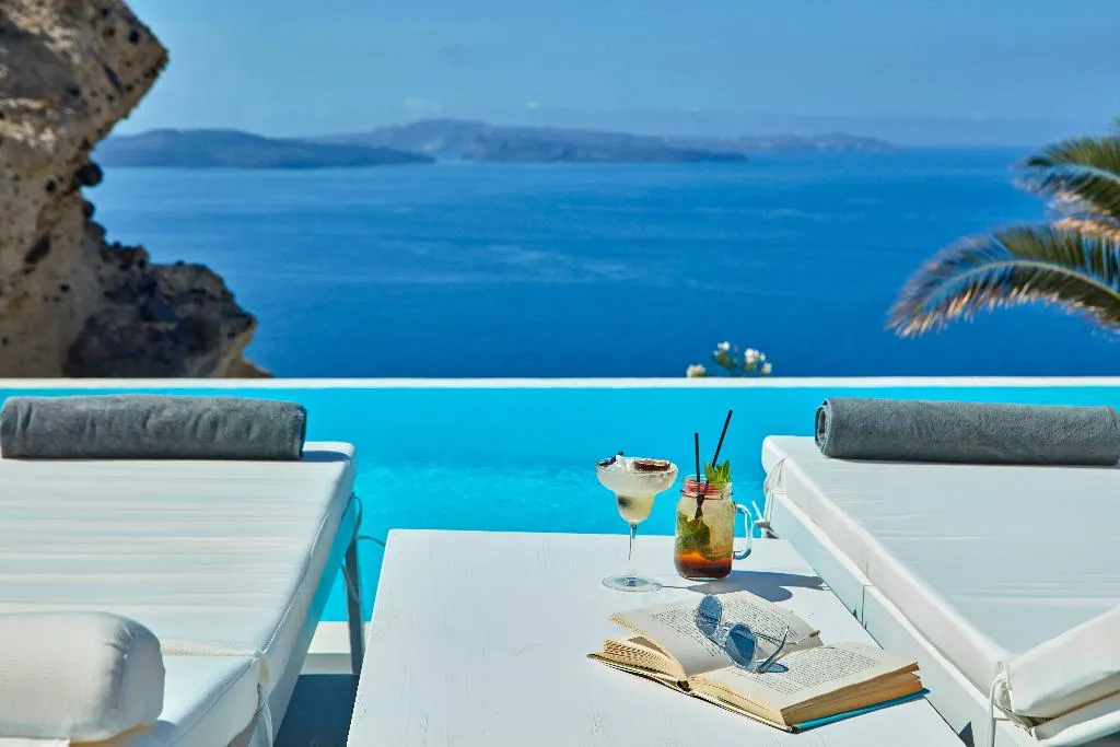 Pool, Villaki Oia, Santorini