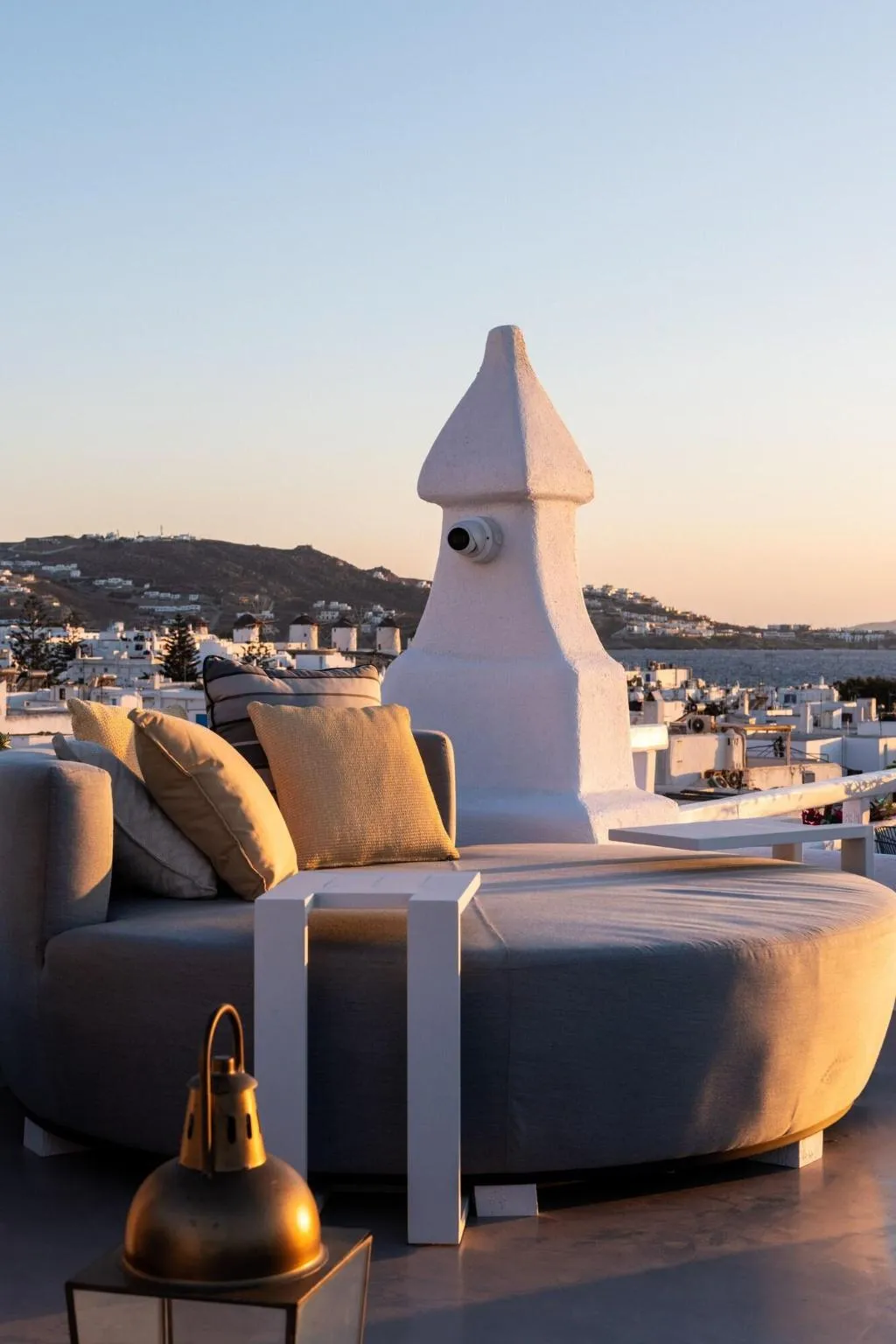 Terrace, The Townhouse Mykonos, Mykonos