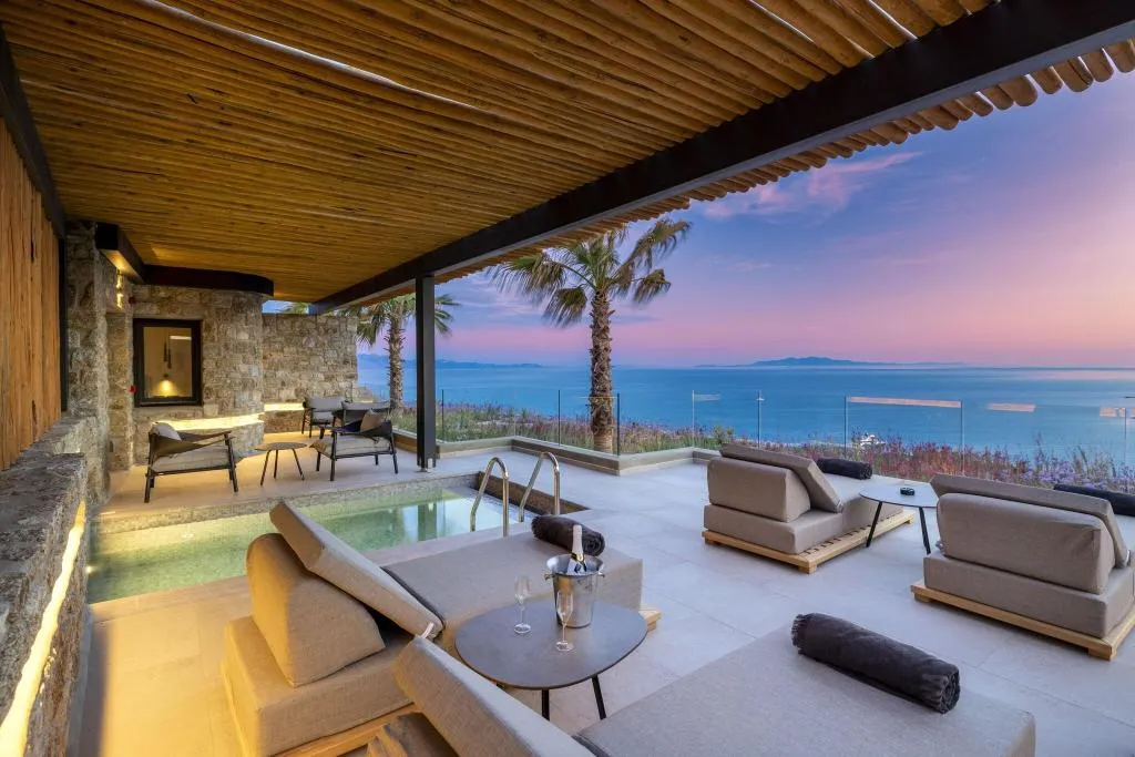 Terrace, Tropicana Hotel, Mykonos