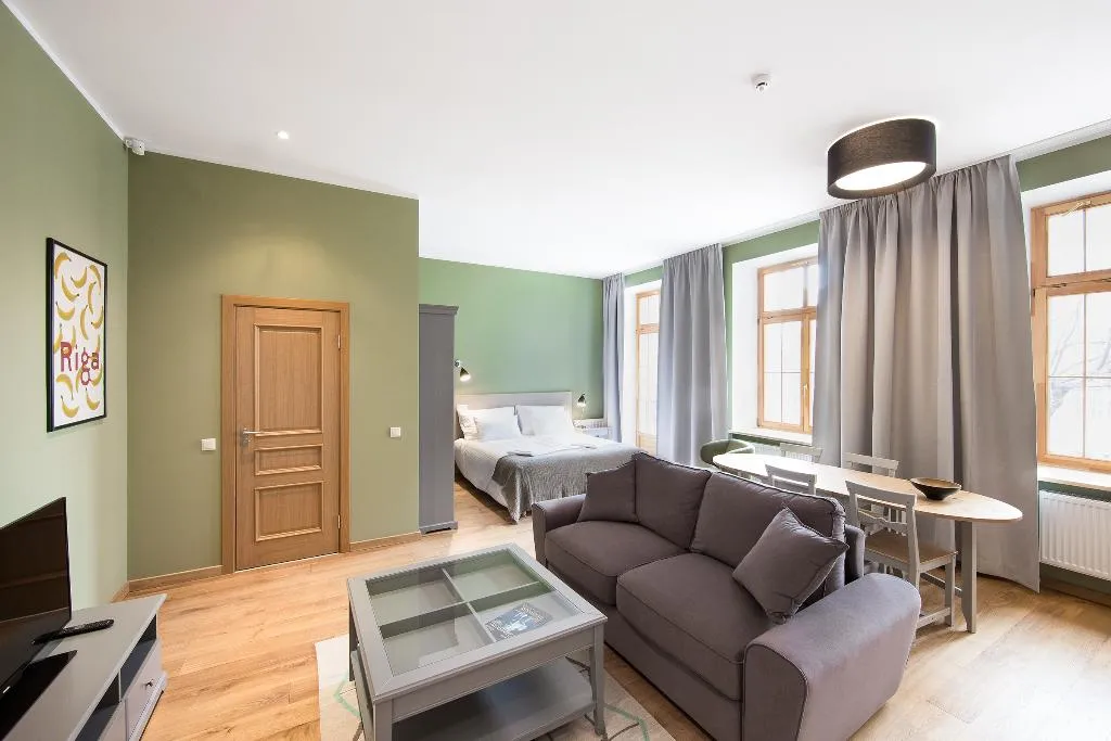 STUDIO PREMIUM ONE BEDROOM Room, Riga Lux Apartments Skolas Street 20, Riga