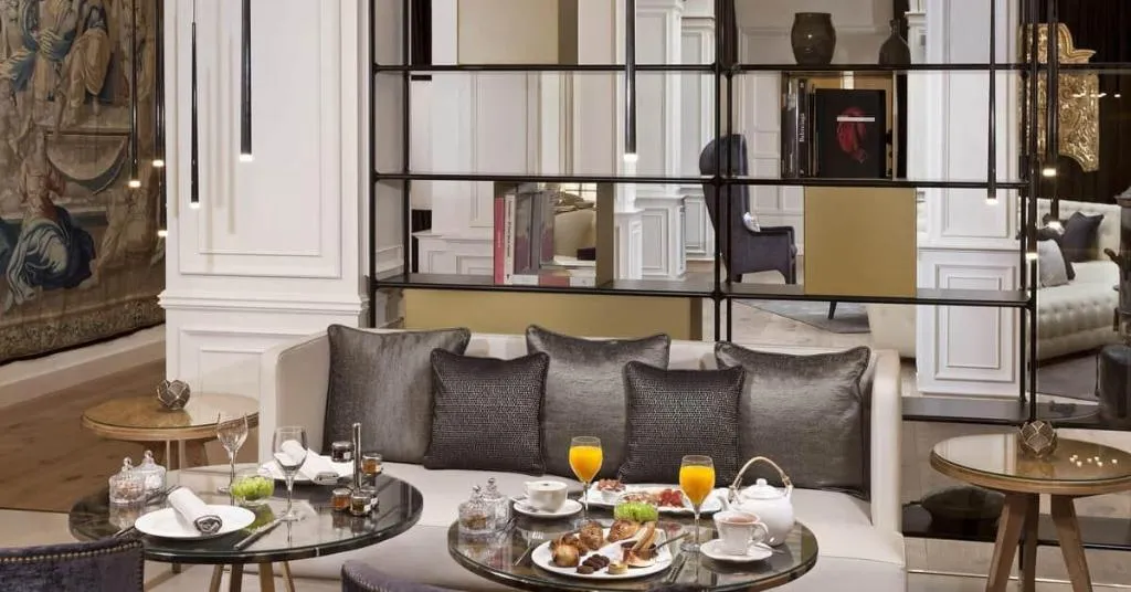 Restaurant, Palacio de los Duques Gran Meliá, Madrid