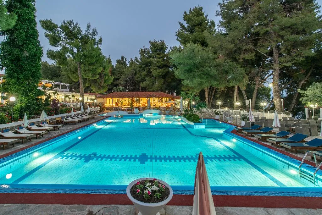 Pool, Porfi Beach, Halkidiki