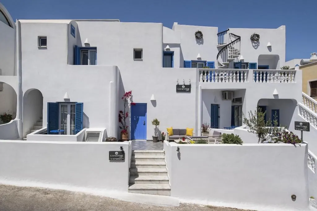 General view, Summertime, Santorini