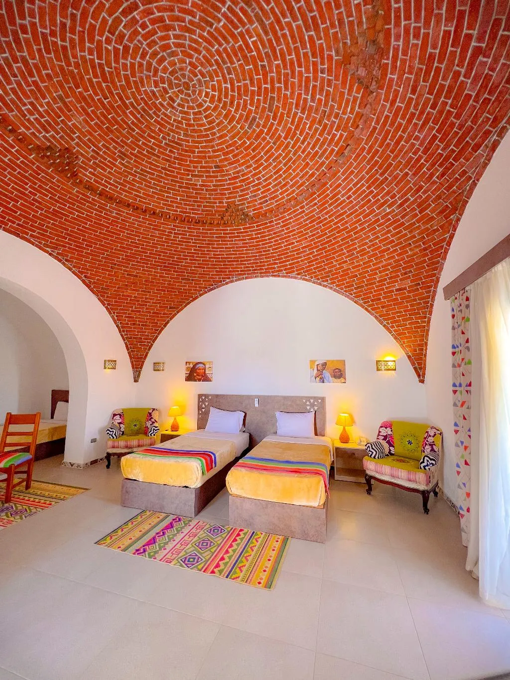 DOUBLE SEA VIEW Room, Beach Safari - Nubian Resort Marsa Alam, Red Sea Riviera