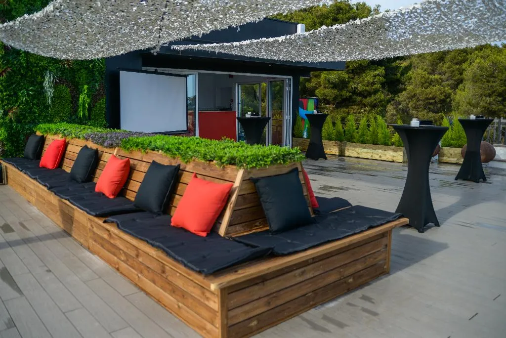 Terrace, BPM Lloret Hotel, Costa Brava