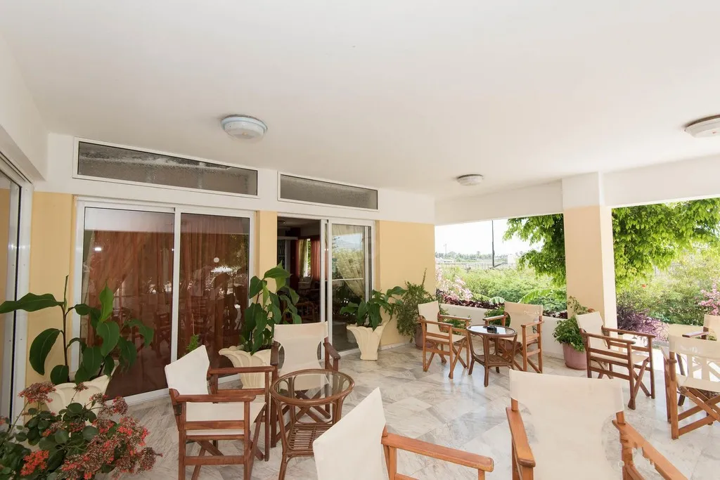 Terrace, Leonidas Hotel And Studios, Kos