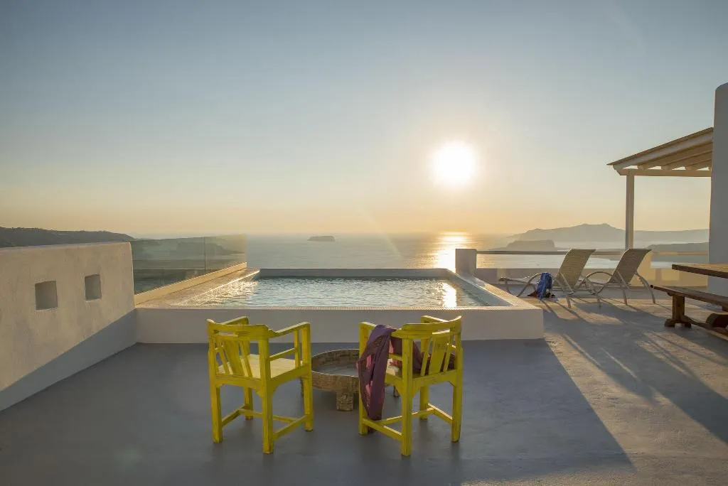 Terrace, Grand View Hotel, Santorini