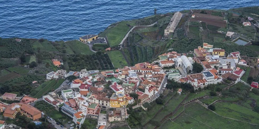 General view, Las Casas del Chorro, La Gomera