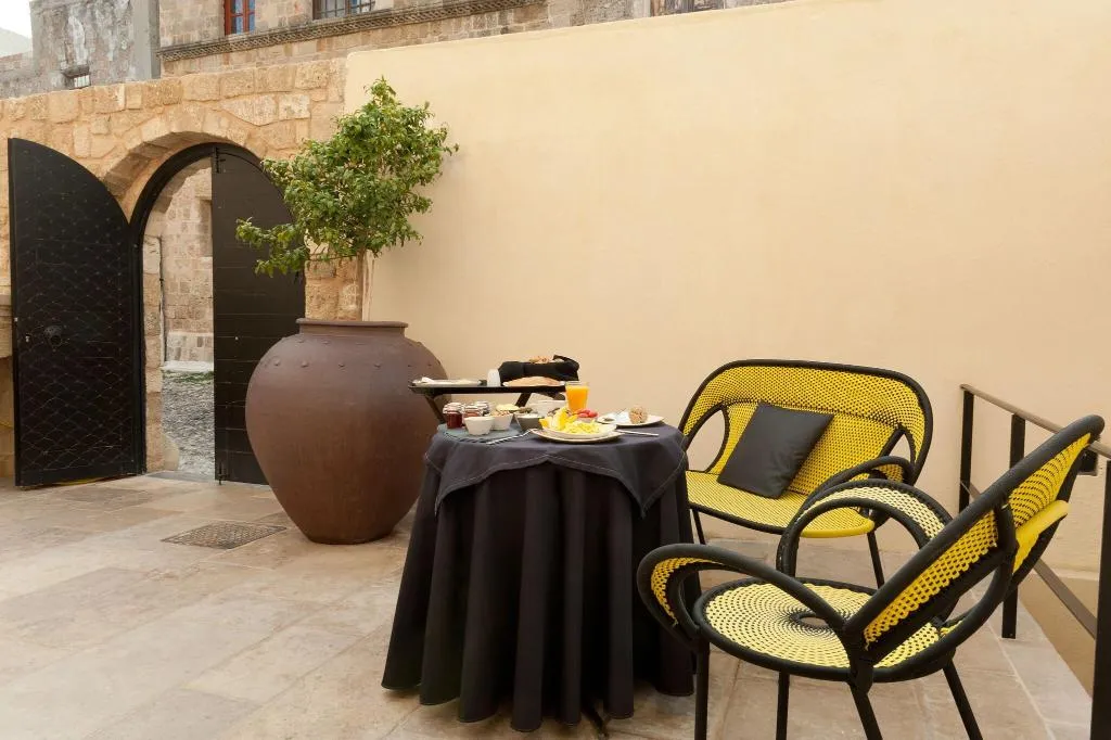 Terrace, Allegory Boutique Hotel, Rhodes