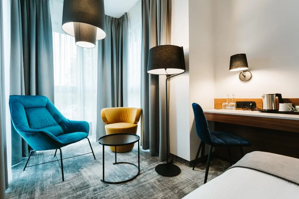 DOUBLE ONE BED Room, Focus Hotel Premium Kraków, Krakow