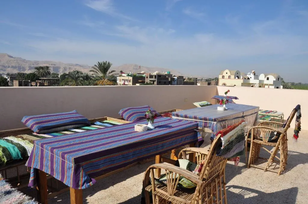 Terrace, Amon Hotel, Luxor