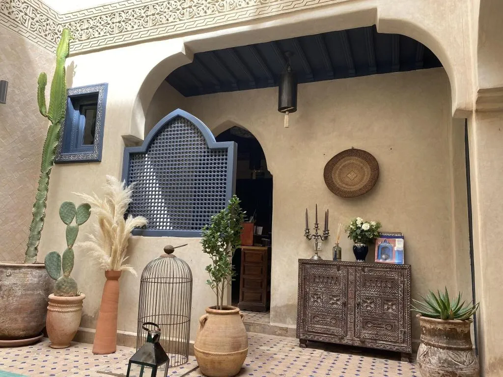 Lobby, Riad Jonan, Marrakech
