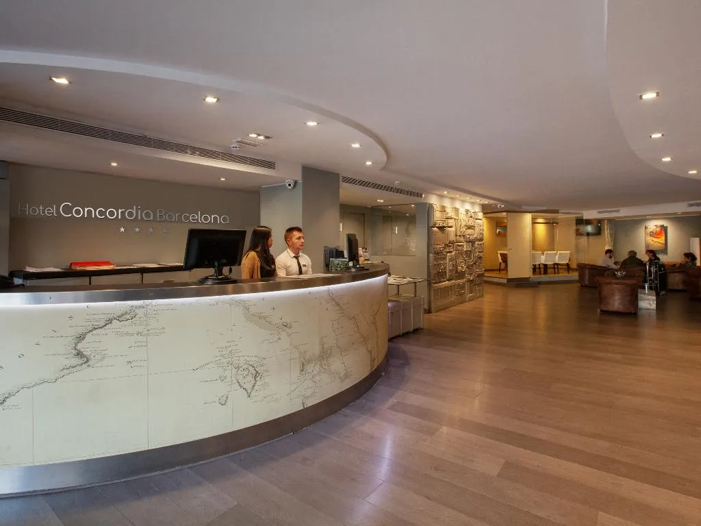 Lobby, Hotel Concordia Barcelona, Barcelona