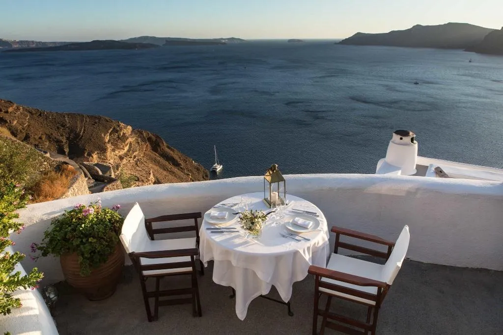Restaurant, Perivolas Lifestyle Houses, Santorini