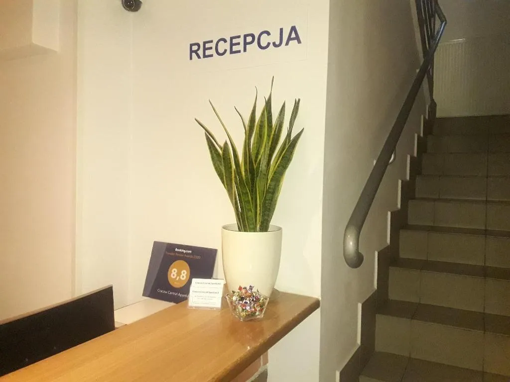 Lobby, Cracow Central Aparthotel, Krakow