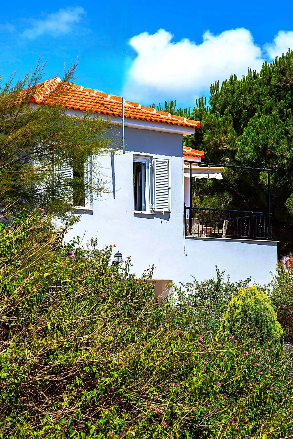 General view, Romanos Beach Villas, Kalamata