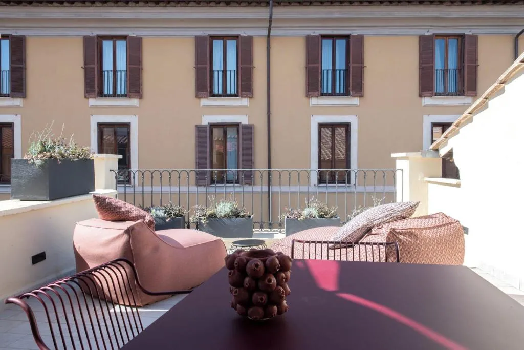 Terrace, Colonna Suite Del Corso, Rome