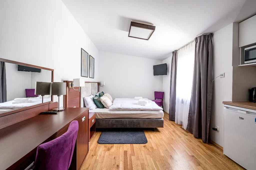 STUDIO ONE BEDROOM ONE BATHROOM Room, On/set Aparthotel, Krakow