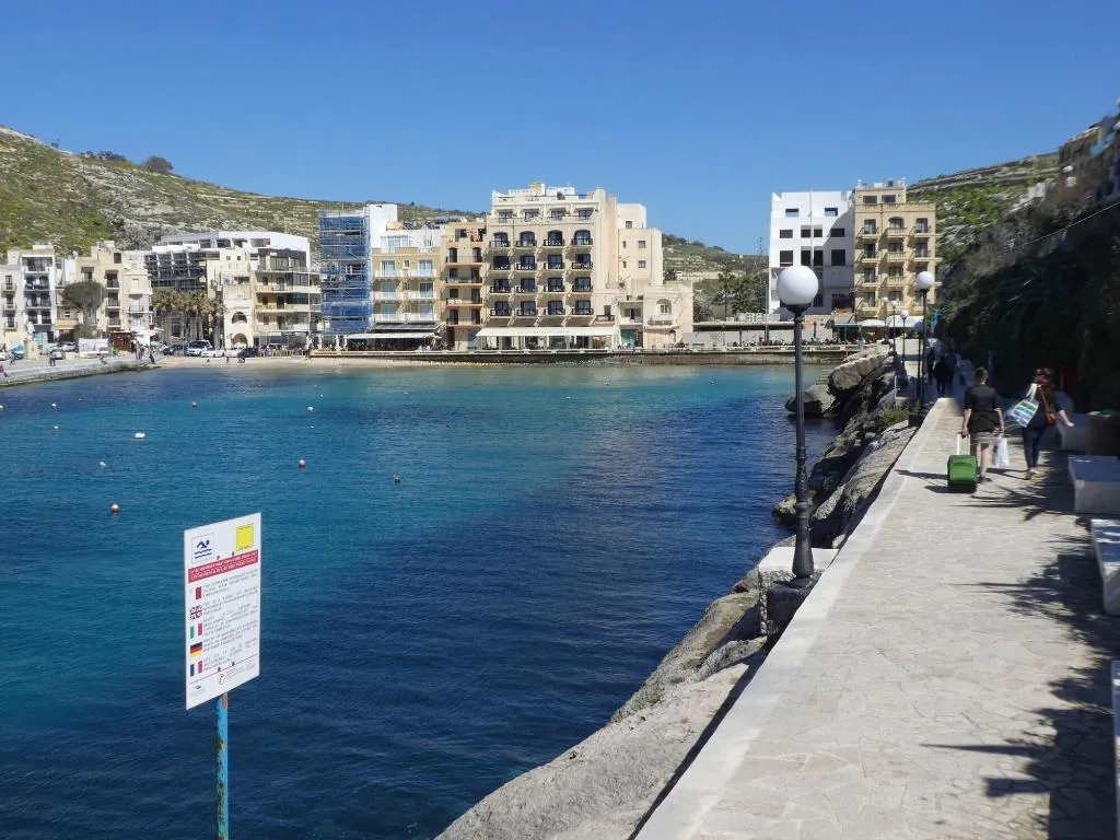 Beach, San Antonio Guest House, Gozo