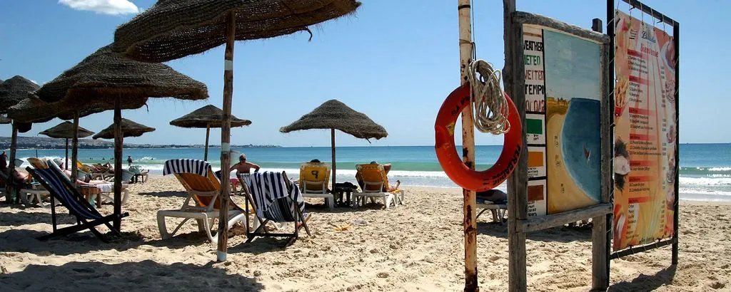 Beach, Le Paradis Palace, Tunisia