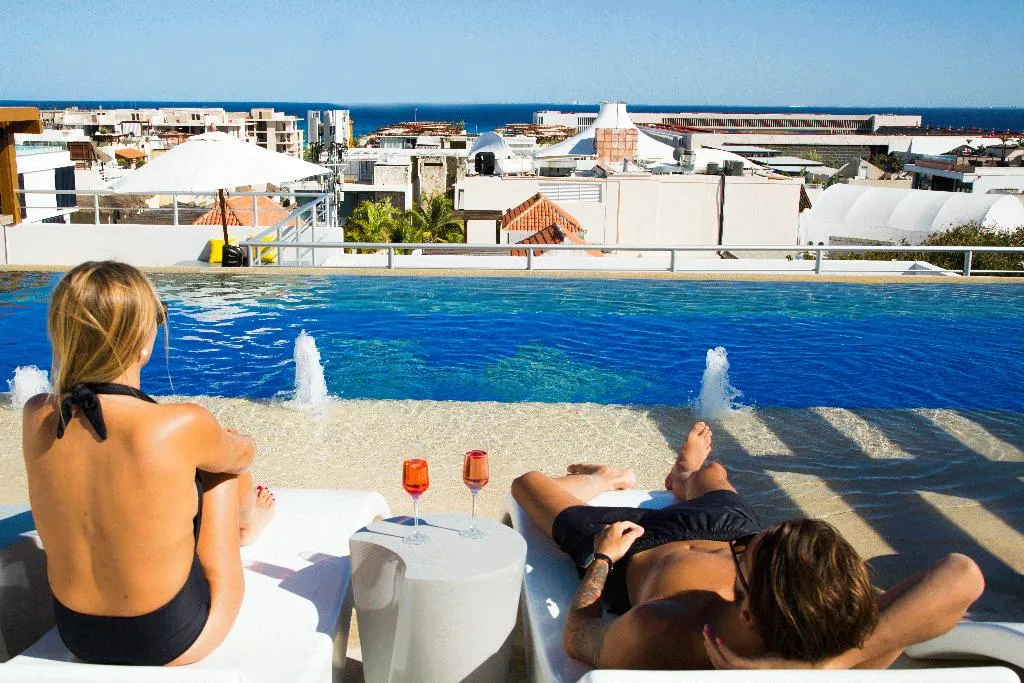 Terrace, Ame Hotel Boutique & Spa, Playa Del Carmen