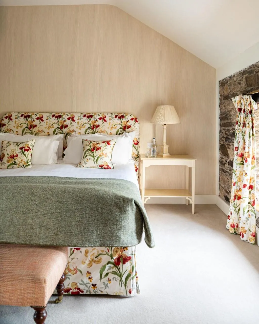 DOUBLE SUPERIOR KING BED Room, Ballymaloe House, Cork
