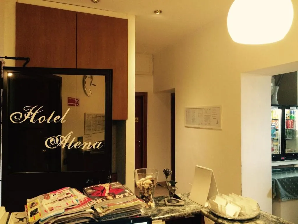 Lobby, Hotel Atena, Milan