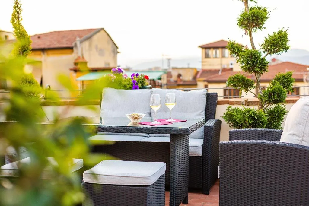 Terrace, Hotel Bijou Roof Terrace, Florence