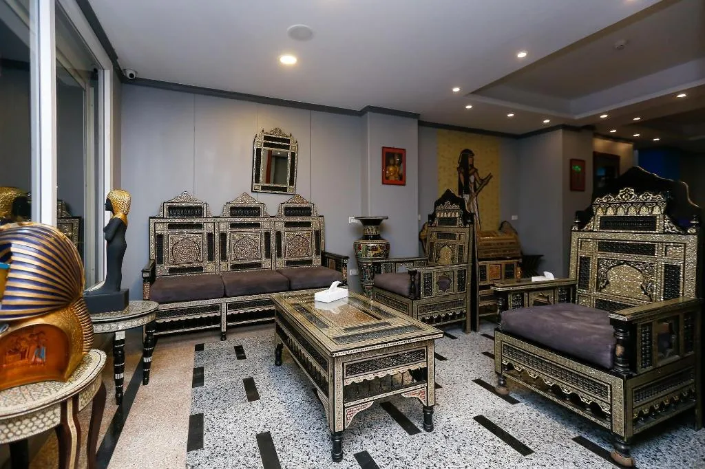 Lobby, Turquoise Pyramids Hotel, Cairo