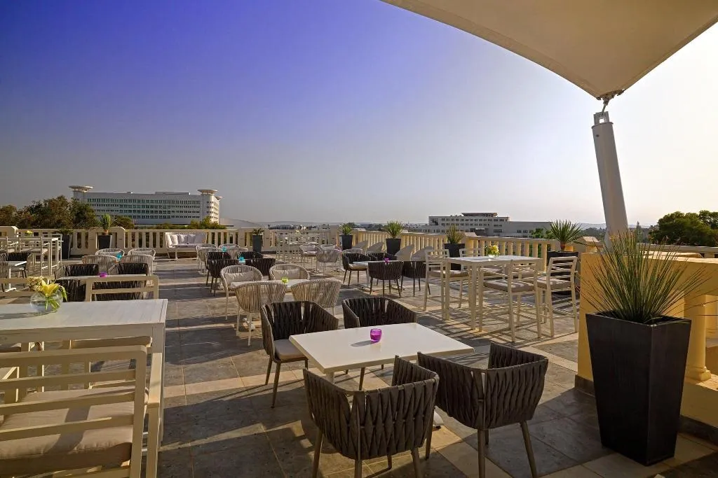 Terrace, Sheraton Tunis, Tunisia