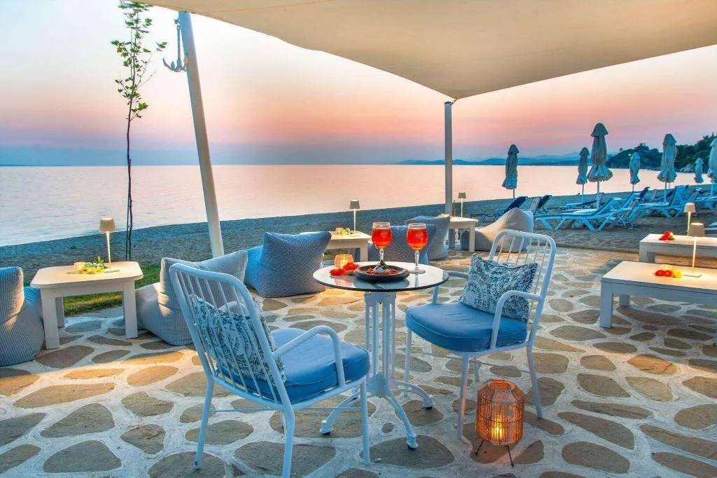 Bar, Acrotel Lilyann Boutique hotel, Halkidiki