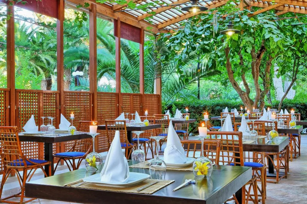 Terrace, Apollonia Resort & Spa, Crete