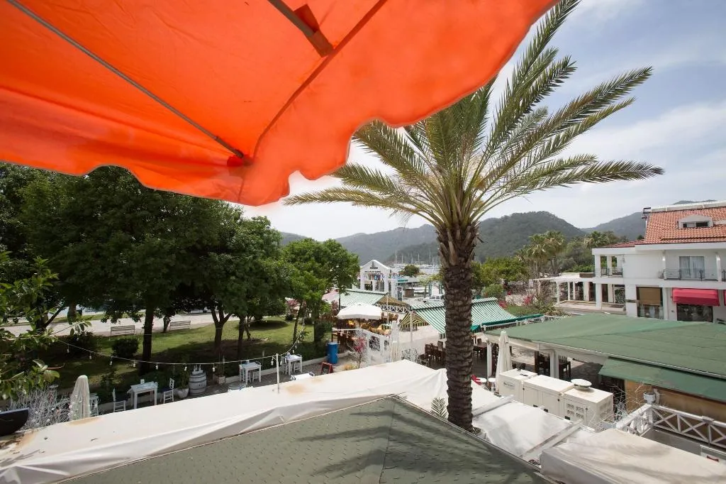 Terrace, Dedeminn Marina Hotel, Dalaman